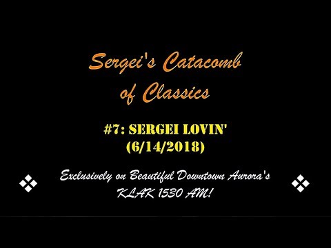 Promo for Sergei's Catacomb of Classics #7