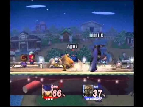 DuelerX (Ganondorf) Vs Blubolouis (Ike)