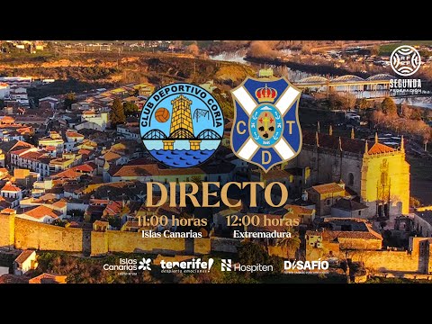 CanteraCDT I CD Coria - CD Tenerife B (7/12, 11:00 hora canaria) I Segunda RFEF