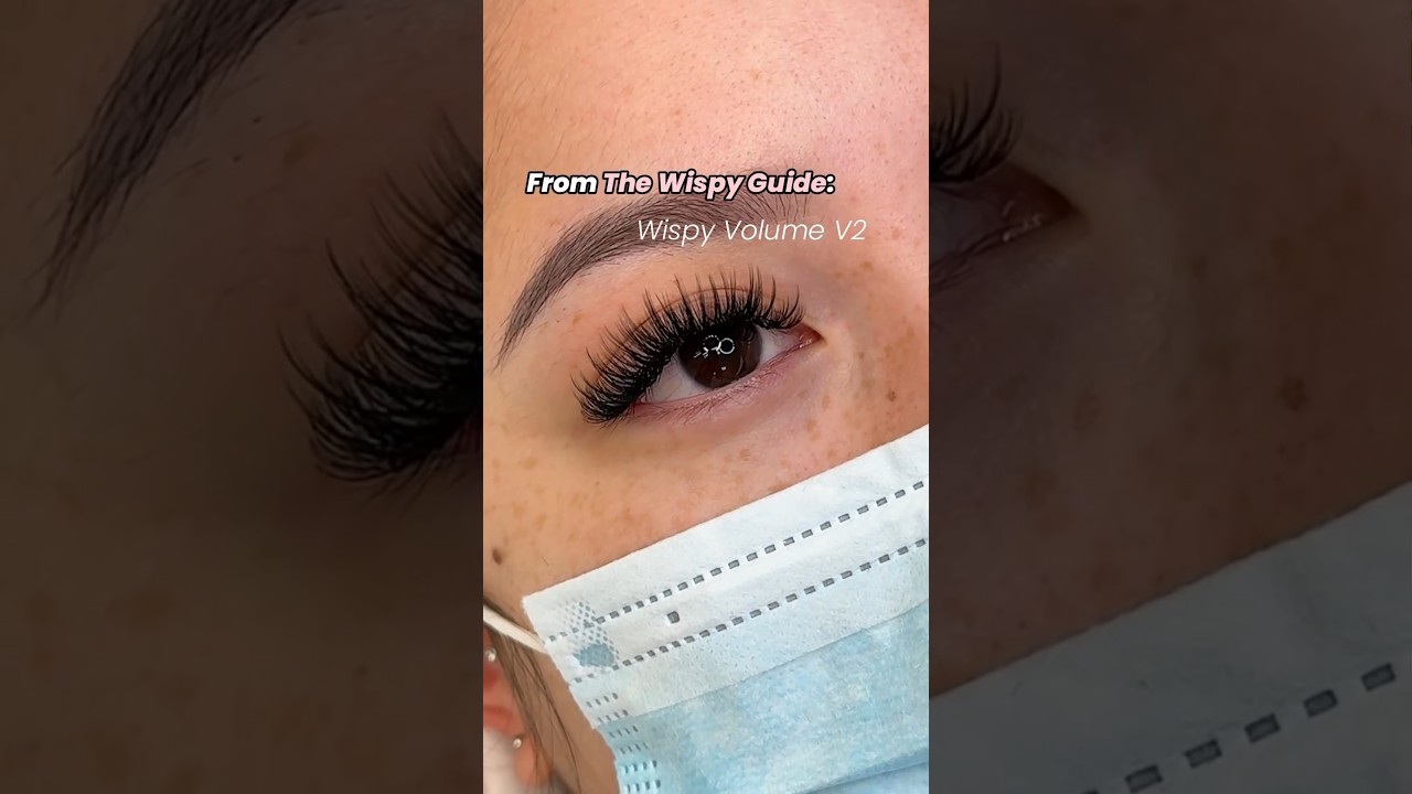 From the wispy guide: wispy volume V2🤩 #lashextensions #lashes #eyelashextensions #makeup #lash