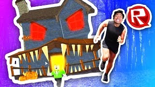 ESCAPING THE HAUNTED HOUSE! | Roblox