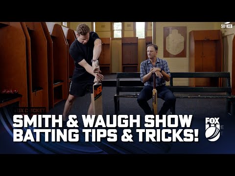 Smith & Waugh teach batting masterclass & chat career highlights 🏏 | Fox Cricket