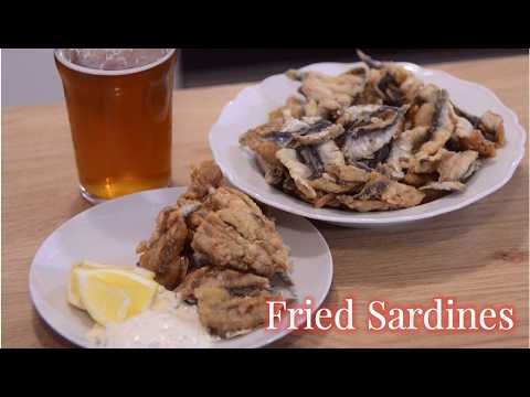 Crispy and Crunchy Croatian Fried Sardines | Pržene Srdelice