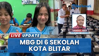 3 Ribu Siswa SD-SMP Blitar Terima Makan Bergizi Gratis Program Presiden Prabowo, Ada 3 Dapur MBG