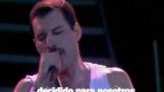 Mensaje de Freddie &amp; Who Wants To Live Forever Subtitulado