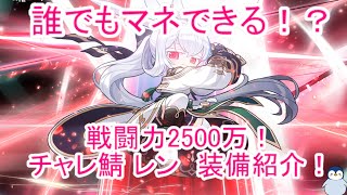 【誰でもマネできる！？】戦闘力2500万 チャレ鯖レン　装備紹介！ #メイプルストーリー