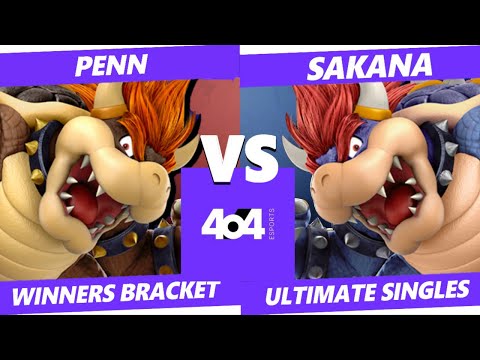 4o4 Smash Night 104 - GUMP2| Pennsmash! (Bowser) vs Sakana (Bowser) - Winners Round 3
