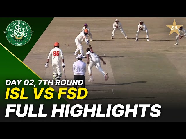 Full Highlights | Islamabad Region vs Faisalabad Region | Day 2 | QeAT 2025-26 | PCB | M2P1S