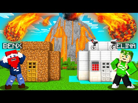 Benx Schutz Bunker vs. Elina Schutz Bunker (Minecraft)