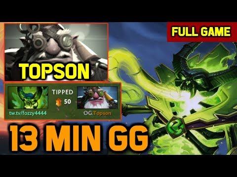 OMG This Pugna is SO GOOD - 17 kills in 12 min - TOPSON and his  team got REKT