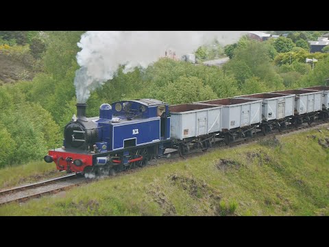 Coal Train Weekend 2023 Part 1 - Blaenavon Heritage Preserved Steam Railway - Passenger & Freight