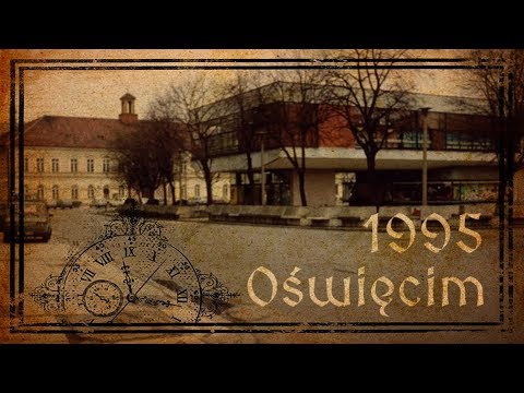 Oświęcim - pocztówka z przeszłości 1995 - A Postcard from past