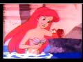 1990 S LITTLE MERMAID COLLECTICLE GLITTER BOXES VHS PROMO