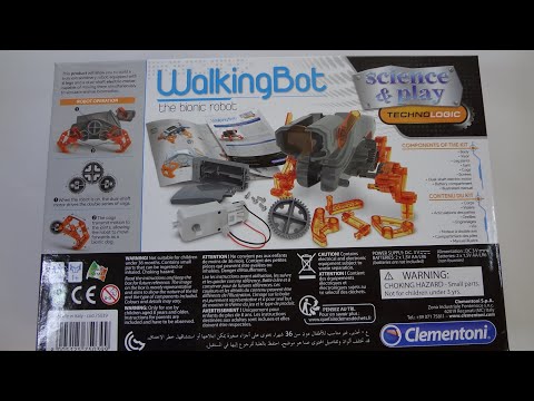 CLEMENTONI vaikščiojantis robotas, 75039BL video