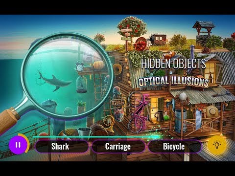 Optical Illusions Hidden Objects Game Video