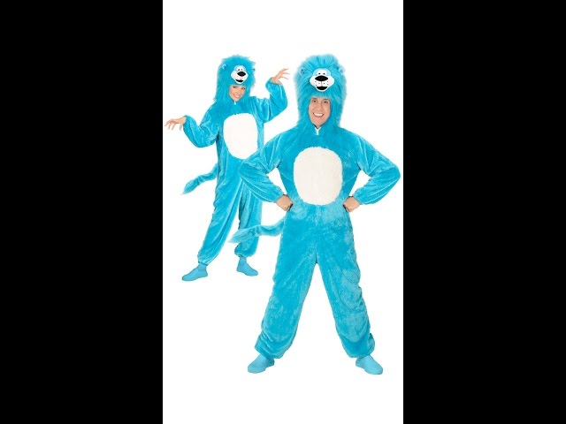 Blåt løve kostume video