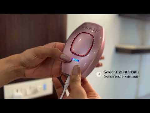 How To Use - Erikka IPL Hair Removal Handset