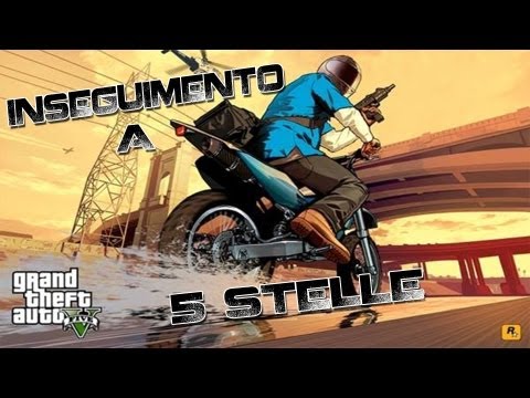 GTA V : INSEGUIMENTO A  5    ⭐️ ⭐️ ⭐️ ⭐️ ⭐️