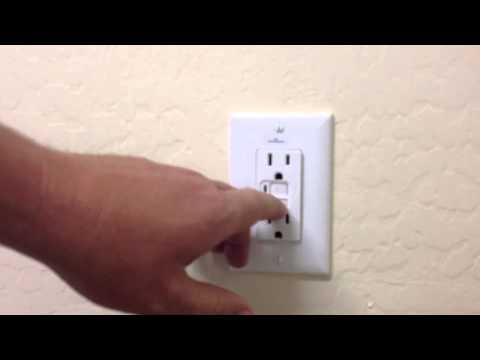How to reset a master GFCI outlet