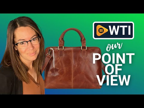 Genuine Leather Laptop Bag - WTI product video review