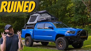 I RUINED MY ROOF TOP TENT