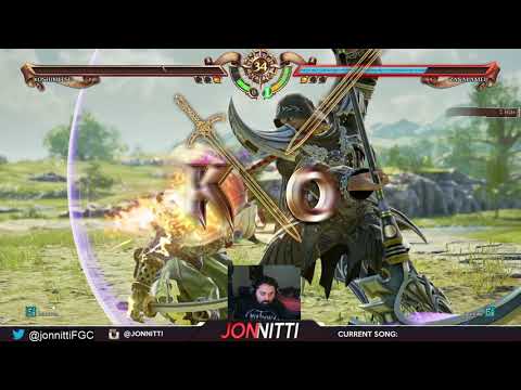 SOULCALIBURVI Network Test - lolo (Yoshimitsu) vs jonnitti (Zasalamel)