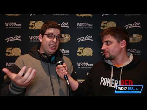 WSOP 2019 Main Event día 4   Entrevista a Elías Gutierrez "ZEROS"