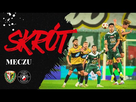 Skrót meczu Śląsk Wrocław - Polonia Warszawa (1:1)