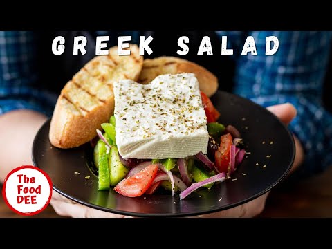 How to Make A Greek Salad Taste As Good As One From Greece | THE FOOD-DEE BASICS