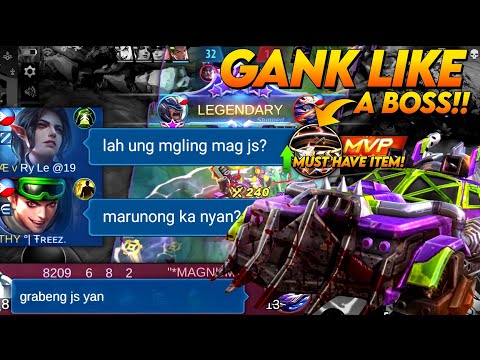 JOHNSON UNLI RIDE BUILD! MAKE ENEMY TEAM FEEL HOPELESS!!-MLBB