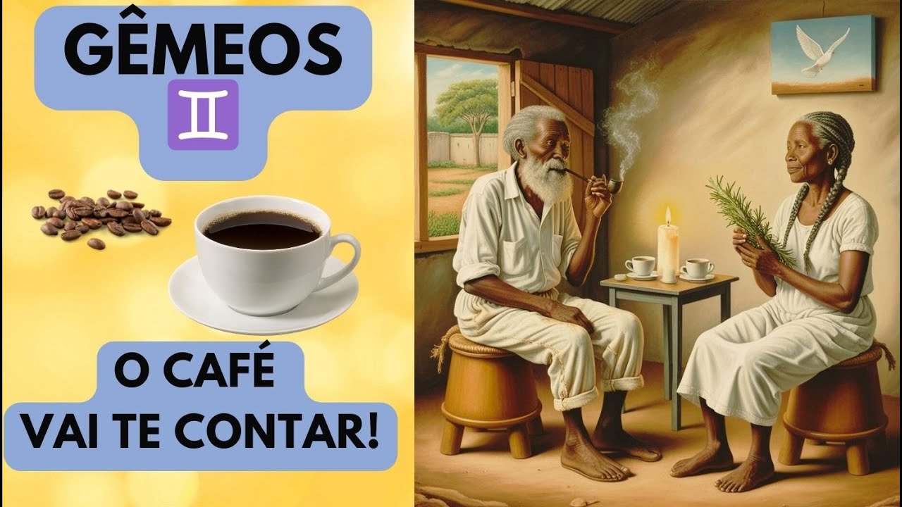 GÊMEOS ♊ 🎁 ☕ PRESENTES QUE CHEGAM RÁPIDO. BÊNÇÃOS DOS PRETOS VELHOS.