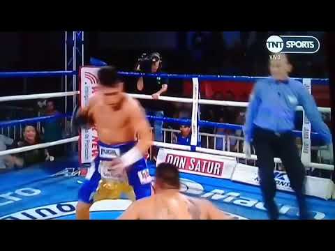 Neri Romero derribó en el 2° round a Martín Matamala