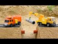 Construction Vehicle Crane Truck Dump Truck Play With Toys Collection Video For Kids