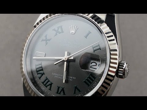 Rolex Datejust Wimbledon Dial 126234 - Hands-on Review and Feature Overview