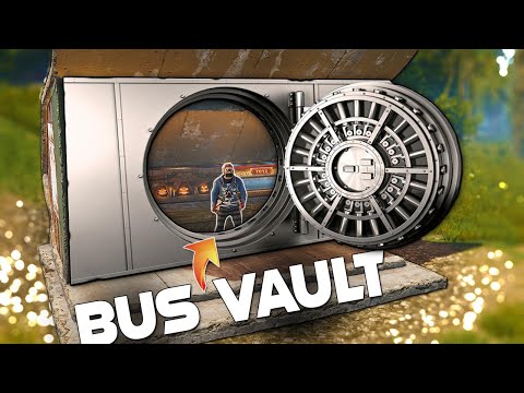 This Awesome BUS STOP Base Survived The CLANS of Rust