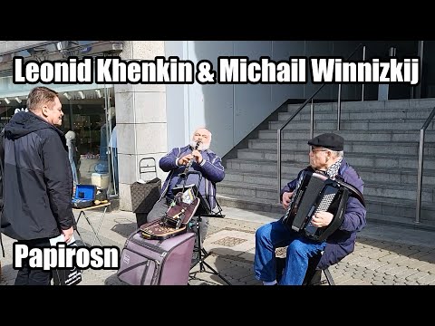 Leonid Khenkin & Michail Winnizkij - Papirosn / Klezmer live performance in Nuremberg (Germany)