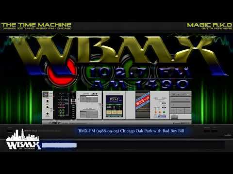 [WBMX] 102.7 Mhz, WBMX-FM (1988-09-03) Chicago Oak Park with Bad Boy Bill