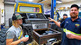 Next Step Is the Massive Boom For The Worlds Largest Off Road Wrecker