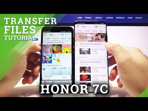 How to Send Data from Honor 7C to Android Phone – Send Anywhere App