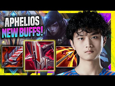 HUANFENG TRIES APHELIOS WITH NEW BUFFS! - SN HUANFENG Plays Aphelios ADC vs Ezreal! | Season 11