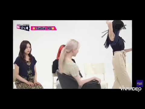 Gfriend funny moment (Yerin fell on the spinning chair)