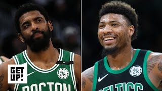 ‘That’s not true’- Russillo is not buying Marcus Smart’s defense of Kyrie Irving | Get Up!