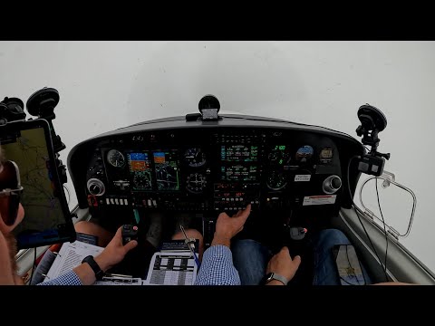 Flying the Diamond DA40 IFR from Prague to Nuremberg