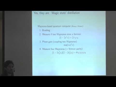 SPICE Young Leaders Workshop - Anton Akhmerov - Majoranas and their use for quantum computation