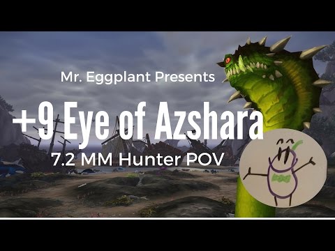 Adventures of a Clicker: MM Hunter POV - Eye of Azshara +9 Keystone - Guild Fun Run