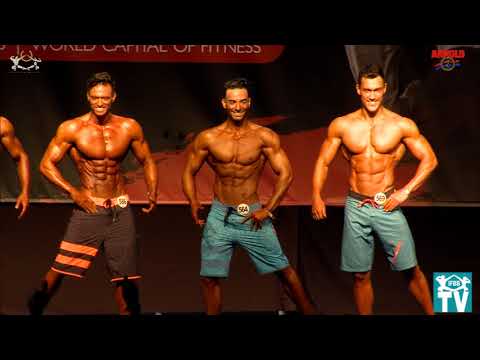 European Amateur Santa Susanna 2016 - Men's Physique over 178cm