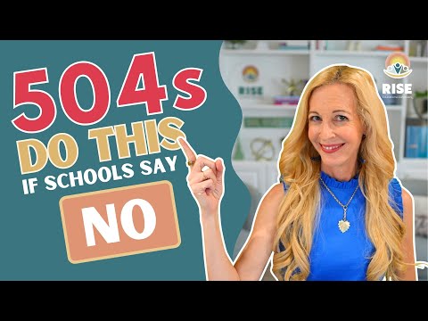 504 Plan: Do THIS if Schools Say “No” in Your 504 Meeting!