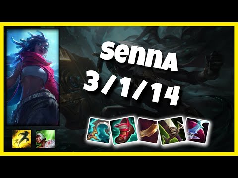 Senna Support 11.4 Challenger Gameplay Replay - S11 (3/1/14) - EU