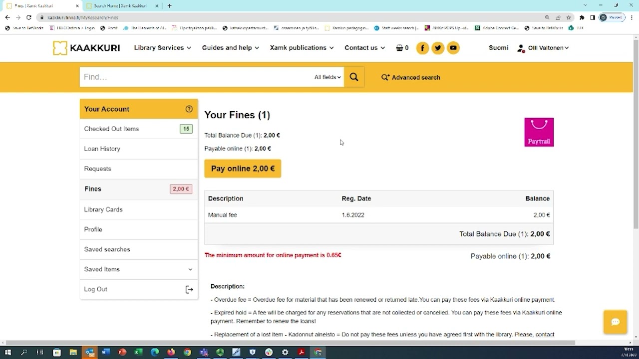 Kaakkuri hold request