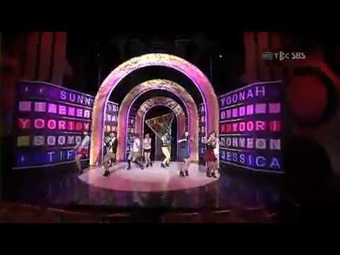 130120 SNSD - Way to Go! SBS INKIGAYO @ 090308